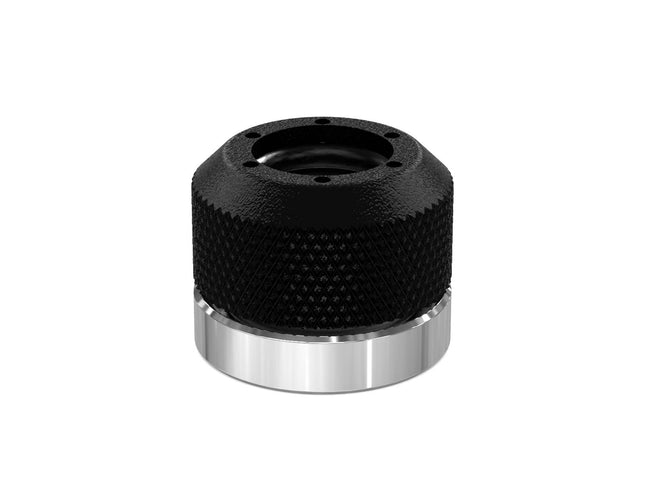 PrimoChill 1/2in. Rigid RevolverSX Series Coupler G 1/4 Fitting - PrimoChill - KEEPING IT COOL TX Matte Black