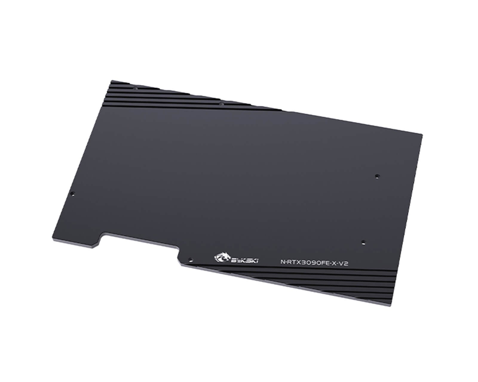 Bykski Full Coverage GPU Water Block and Backplate for nVidia Founders Edition RTX 3090 (N-RTX3090FE-X-V2) - Black