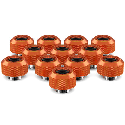PrimoChill 1/2in. Rigid RevolverSX Series Fitting - 12 pack - PrimoChill - KEEPING IT COOL Candy Copper