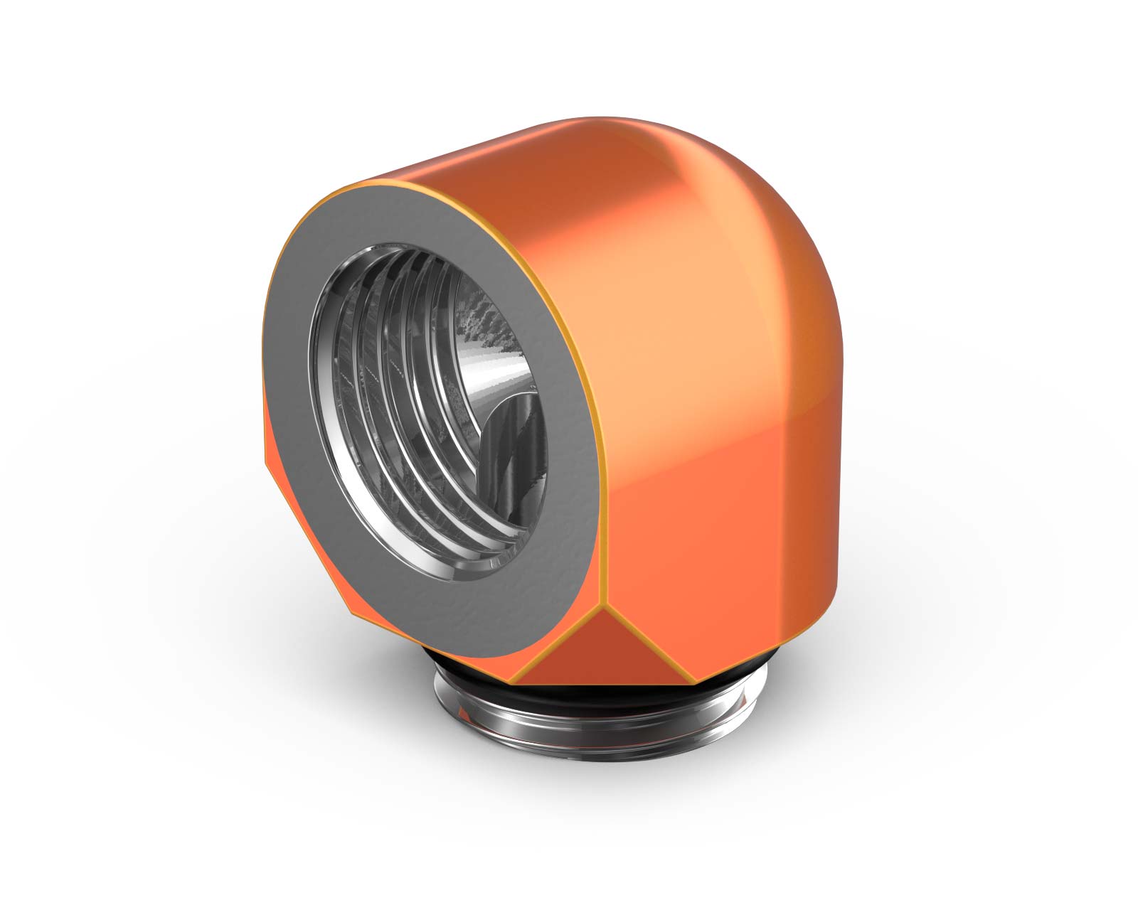 PrimoChill Male to Female G 1/4in. 90 Degree SX Elbow Fitting - PrimoChill - KEEPING IT COOL Candy Copper