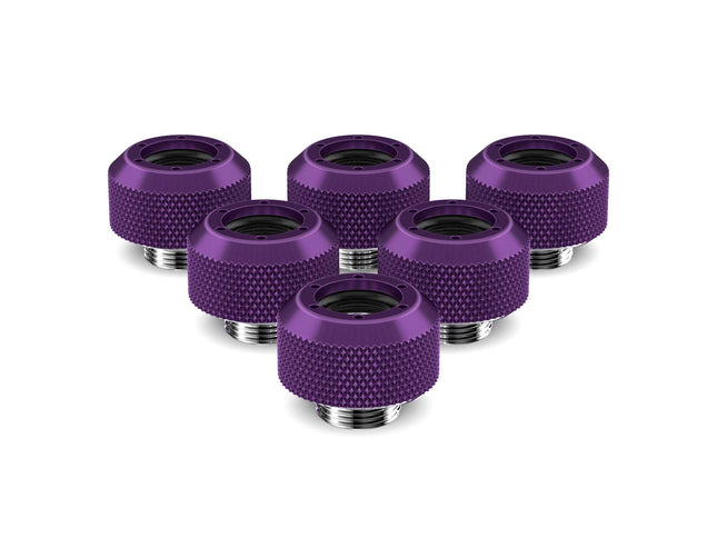 PrimoChill 1/2in. Rigid RevolverSX Series Fitting - 6 pack - PrimoChill - KEEPING IT COOL Candy Purple