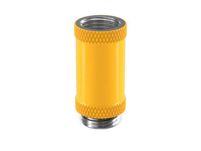 PrimoChill Male to Female G 1/4in. 30mm SX Extension Coupler - PrimoChill - KEEPING IT COOL Yellow