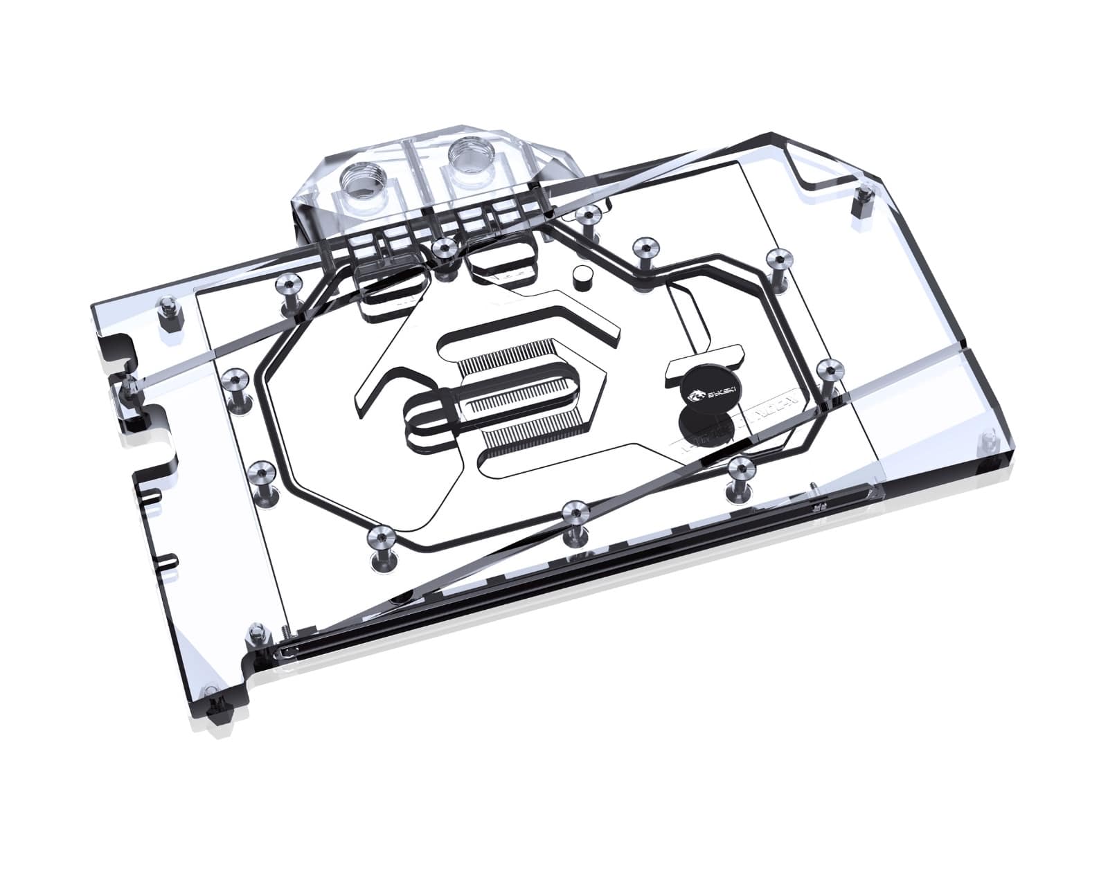 Bykski Full Coverage GPU Water Block and Backplate for Colorful iGame RTX 4090 Vulcan OC (N-IG4090VXOC-X) - PrimoChill - KEEPING IT COOL