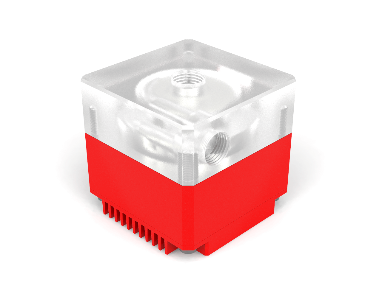 PrimoChill Enhanced SX DDC Liquid Cooling 12V Pump Kit - PWM Enabled - PrimoChill - KEEPING IT COOL UV Red