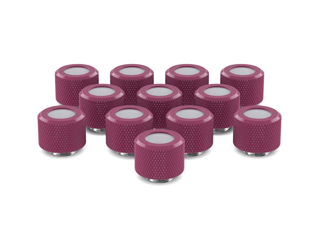 PrimoChill 12mm OD Rigid SX Fitting - 12 Pack - PrimoChill - KEEPING IT COOL Magenta