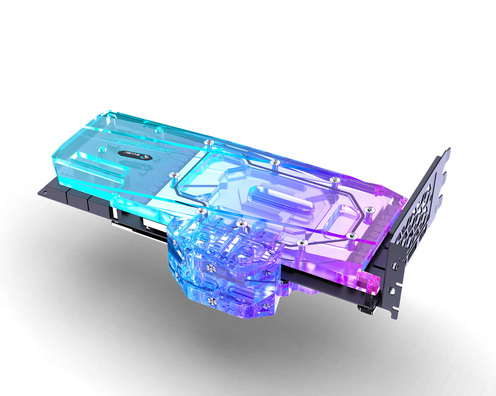 Bykski Full Coverage GPU Water Block w/ Integrated Active Backplate for Colorful iGame RTX 3090 (N-IG3090UL-TC) - PrimoChill - KEEPING IT COOL