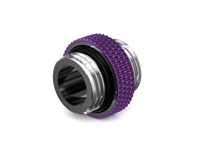 PrimoChill Dual Male G 1/4in. SX Mini Extension Coupler - PrimoChill - KEEPING IT COOL Candy Purple