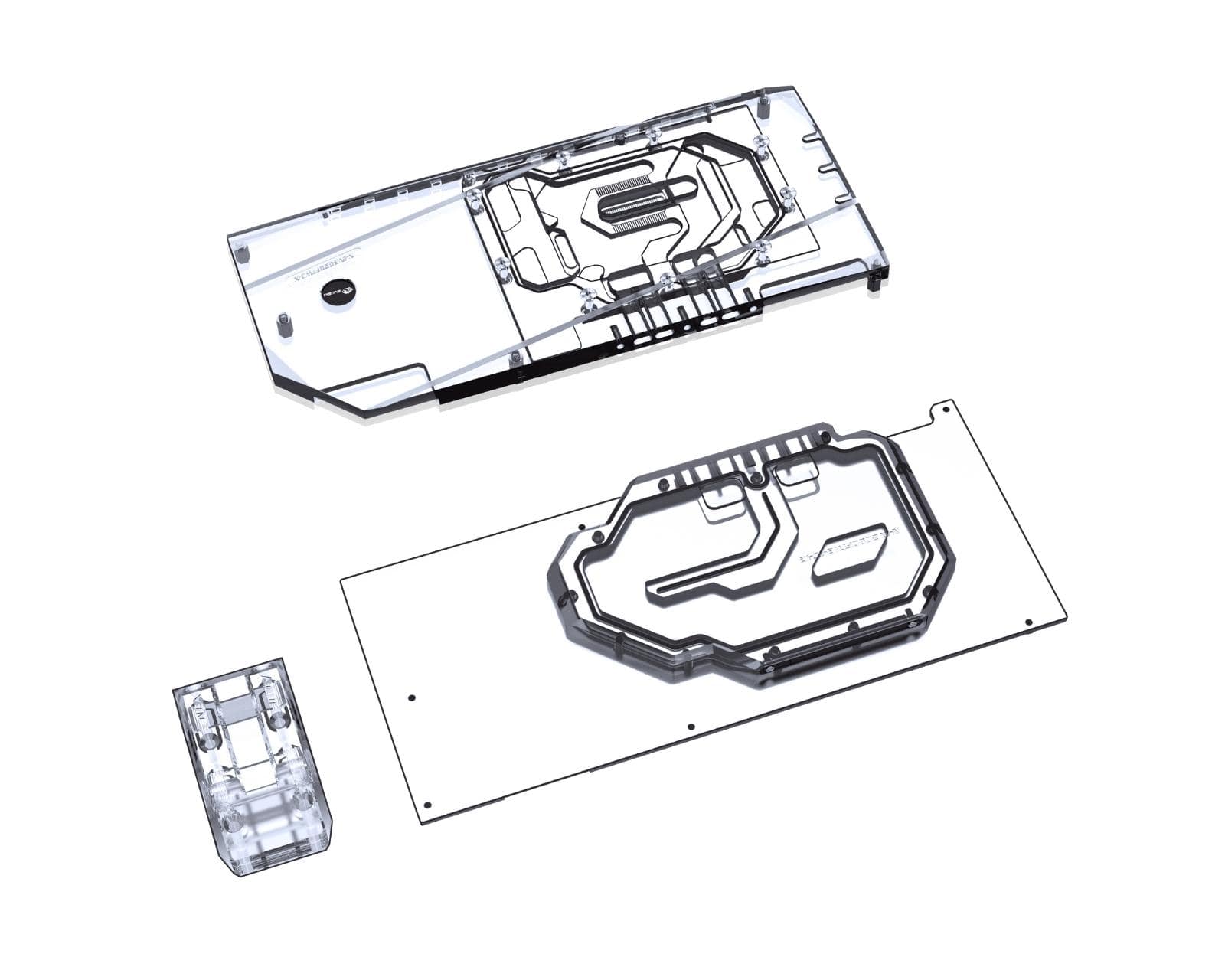 Bykski Full Coverage GPU Water Block w/ Integrated Active Backplate for EVGA RTX 3080/3090 FTW3 Ultra Gaming (N-EV3090FTW3-TC-V2) - PrimoChill - KEEPING IT COOL