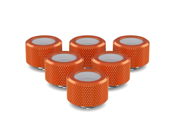 PrimoChill 16mm OD Rigid SX Fitting - 6 Pack - PrimoChill - KEEPING IT COOL Candy Copper