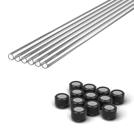 PrimoChill Basic PETG / RMSX 16mm Combo Pack - PrimoChill - KEEPING IT COOL Satin Black