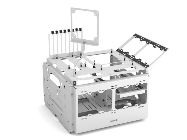 Praxis WetBenchSX Pro - Flat Edition - PrimoChill - KEEPING IT COOL White