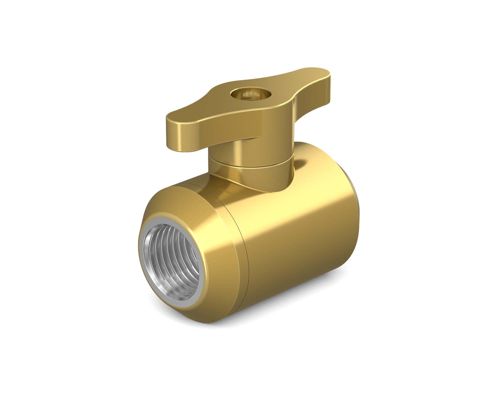 PrimoChill Female to Female G 1/4 Drain Ball Valve - PrimoChill - KEEPING IT COOL Candy Gold