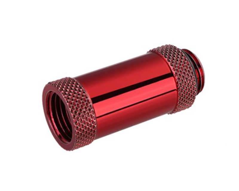 Bykski G 1/4in. Male/Female Extension Coupler - 35mm (B-EXJ-35) - PrimoChill - KEEPING IT COOL Red