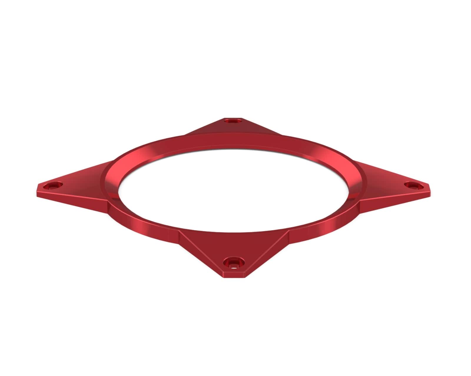 PrimoChill 140mm Aluminum SX Fan Cover - PrimoChill - KEEPING IT COOL Candy Red