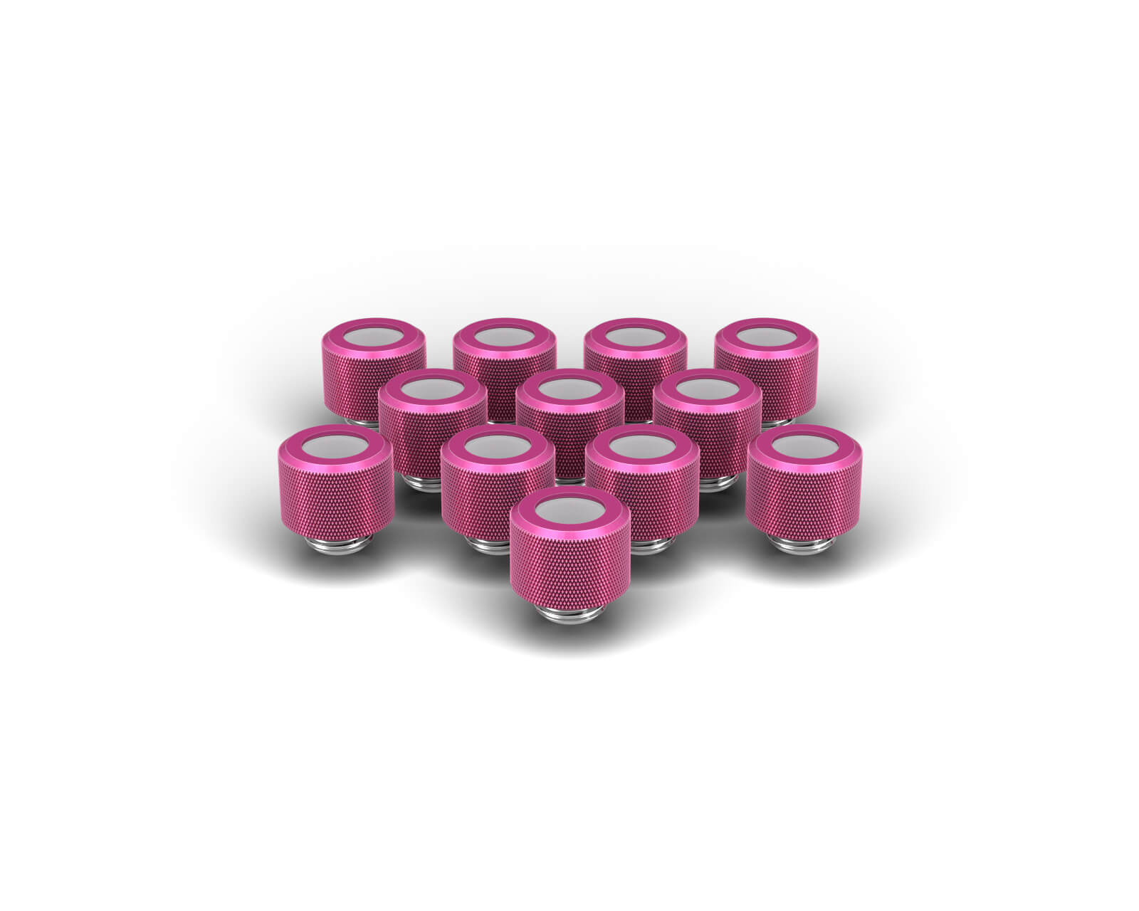 PrimoChill 12mm OD Rigid SX Fitting - 12 Pack - PrimoChill - KEEPING IT COOL Candy Pink