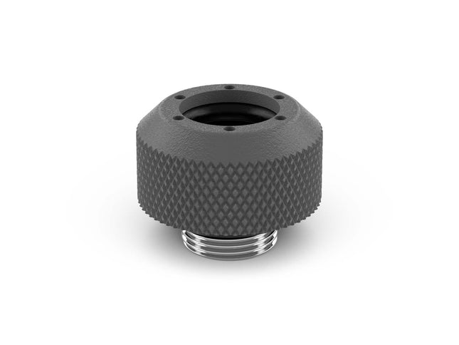 PrimoChill 1/2in. Rigid RevolverSX Series Fitting - PrimoChill - KEEPING IT COOL TX Matte Gun Metal