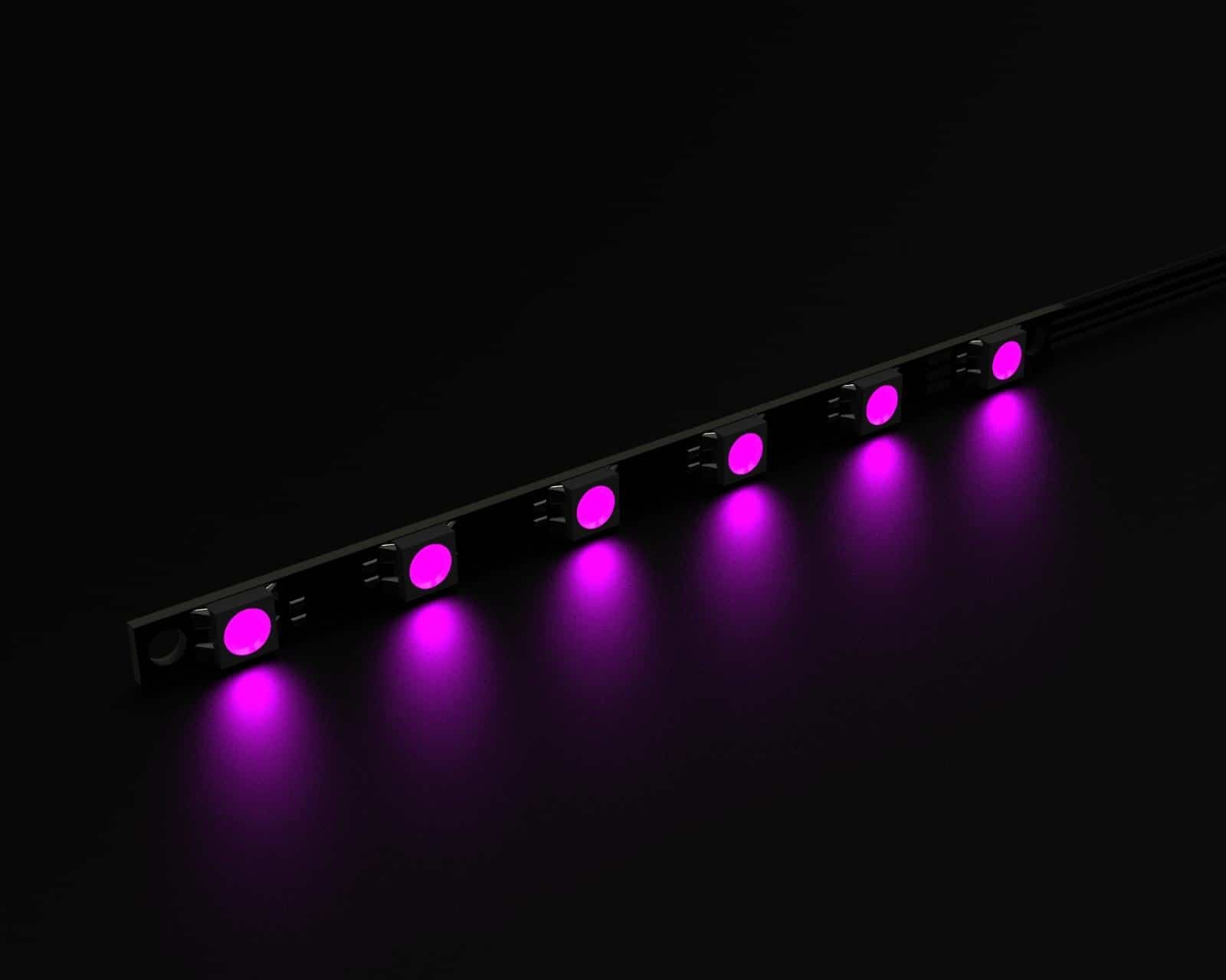 Bykski 12v Water Block RGB LED Strip Light Version 2 - 100mm (B-VCLT-100X6RGB-V2)