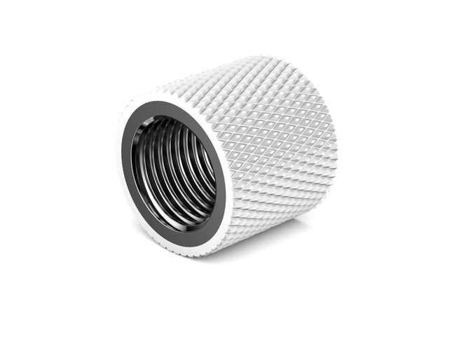 PrimoChill Dual Female G 1/4in. Straight SX Extension Coupler - PrimoChill - KEEPING IT COOL Sky White