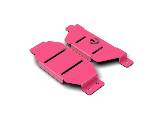 PrimoChill SX Offset CTR Hard Mount Reservoir to Radiator Mount - 140mm Series - PrimoChill - KEEPING IT COOL UV Pink