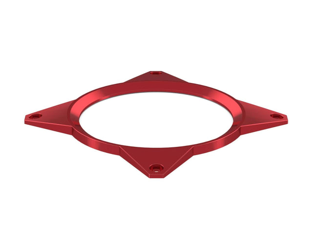 PrimoChill 120mm Aluminum SX Fan Cover - PrimoChill - KEEPING IT COOL Candy Red