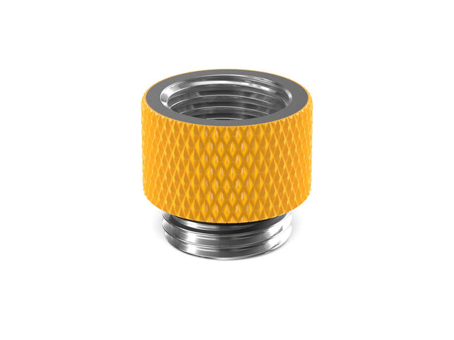 PrimoChill Male to Female G 1/4in. 10mm SX Extension Coupler - PrimoChill - KEEPING IT COOL Yellow
