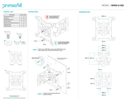 PrimoChill SX Universal Spider Mount Bracket Kit - 140mm Series - PrimoChill - KEEPING IT COOL