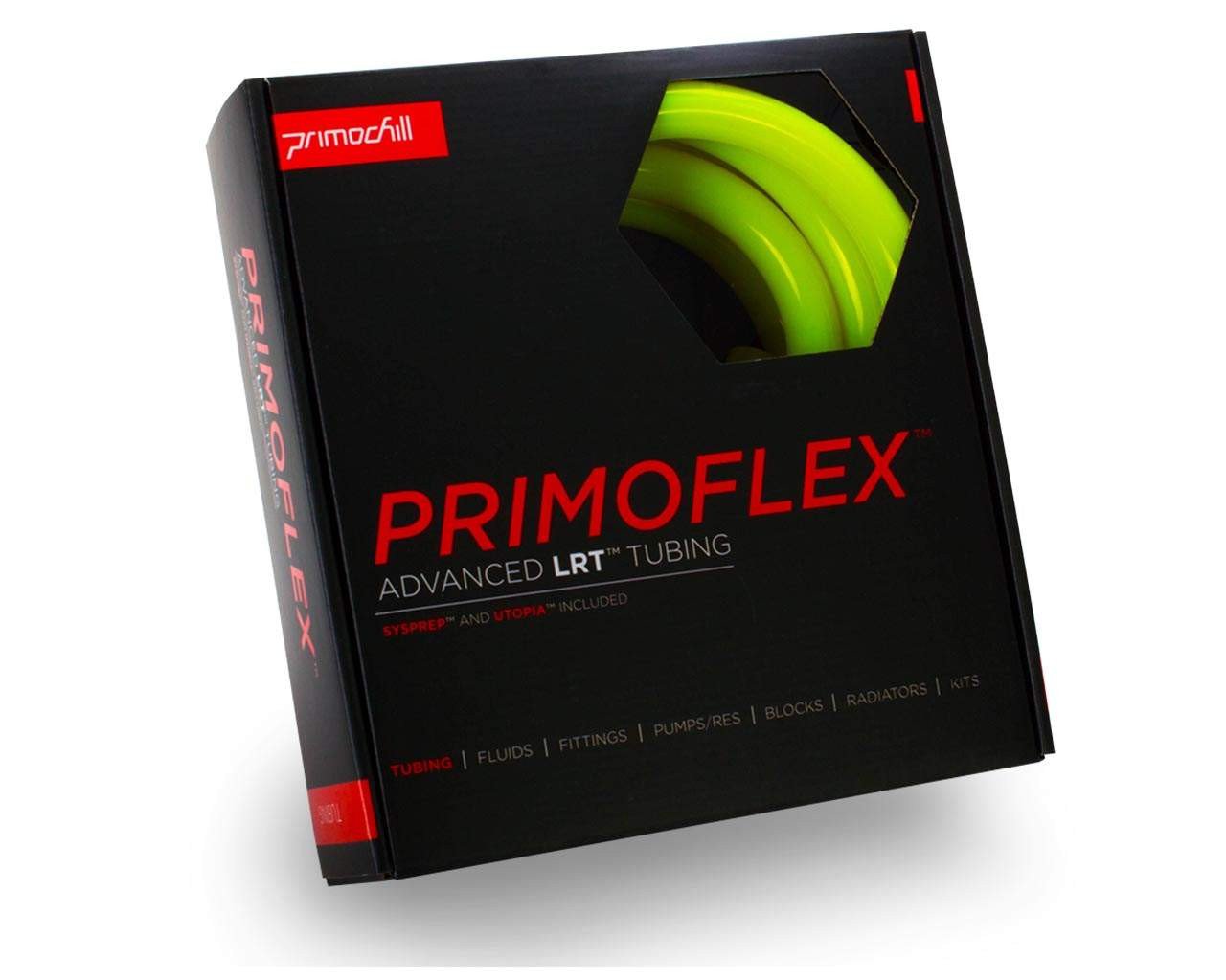 PrimoFlex Advanced LRT Soft Flexible Tubing -3/8in.ID x 1/2in.OD, 10 feet - PrimoChill - KEEPING IT COOL