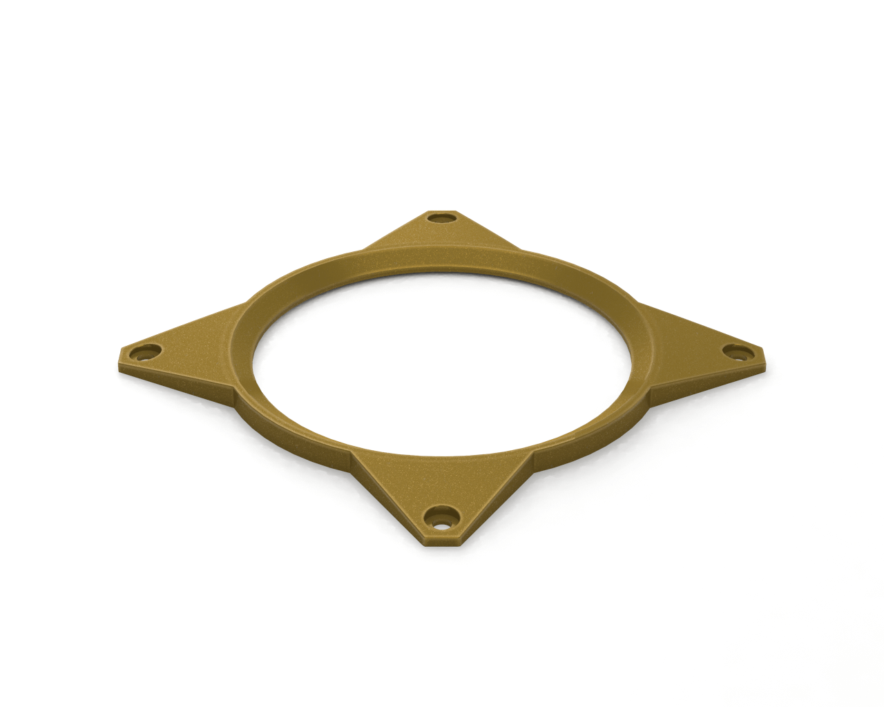 BSTOCK:PrimoChill 120mm Aluminum SX Fan Cover - Gold - PrimoChill - KEEPING IT COOL