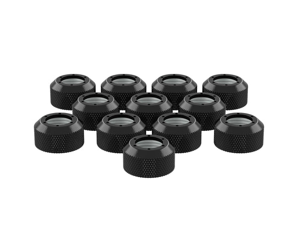 PrimoChill RSX Replacement Cap Switch Over Kit - 1/2in. - PrimoChill - KEEPING IT COOL Satin Black