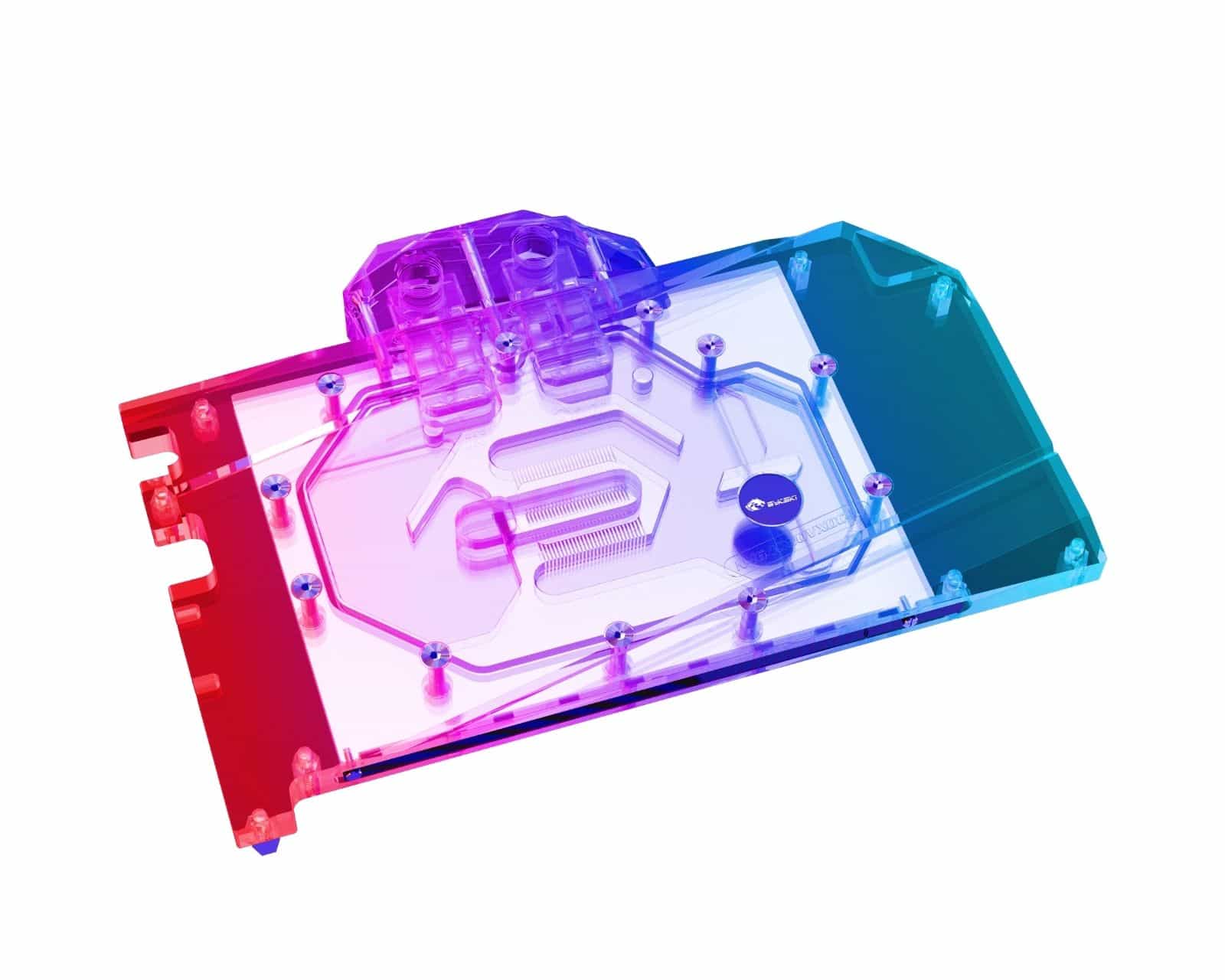 Bykski Full Coverage GPU Water Block and Backplate for Colorful iGame GeForce RTX 4080 OC (N-IG4080VXOC-X) - PrimoChill - KEEPING IT COOL