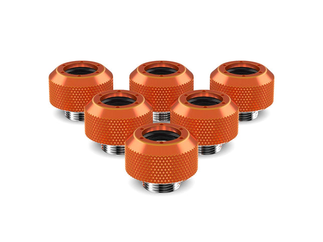 PrimoChill 1/2in. Rigid RevolverSX Series Fitting - 6 pack - PrimoChill - KEEPING IT COOL Candy Copper