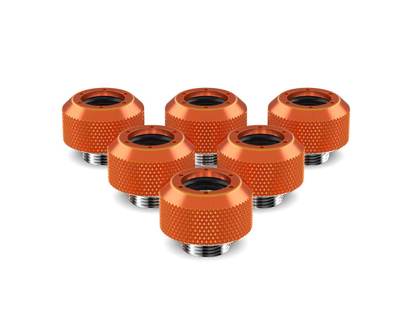 PrimoChill 1/2in. Rigid RevolverSX Series Fitting - 6 pack - PrimoChill - KEEPING IT COOL Candy Copper
