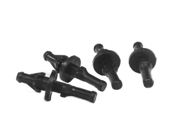 Rubber Anti-Vibration Screw for Open Chassis Fans - Black - 4 Pack - PrimoChill - KEEPING IT COOL