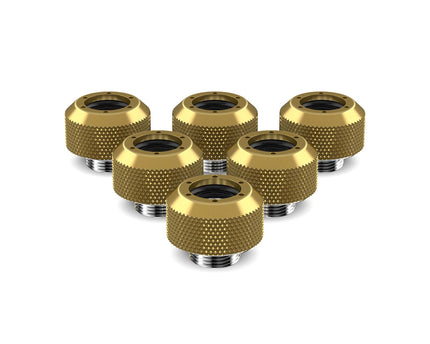 PrimoChill 1/2in. Rigid RevolverSX Series Fitting - 6 pack - PrimoChill - KEEPING IT COOL Candy Gold