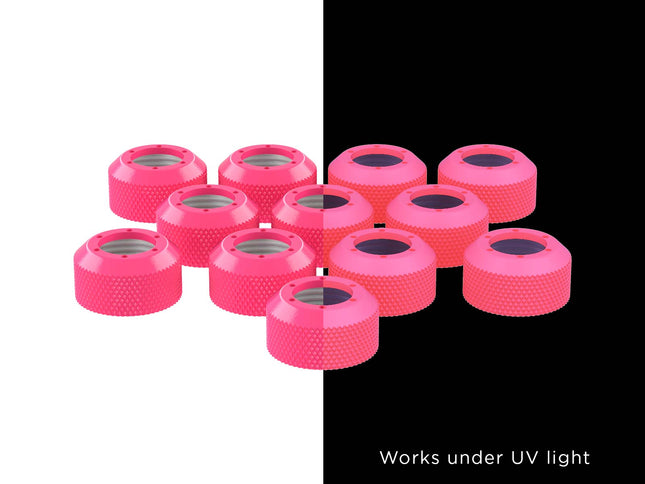 PrimoChill RSX Replacement Cap Switch Over Kit - 1/2in. - PrimoChill - KEEPING IT COOL UV Pink