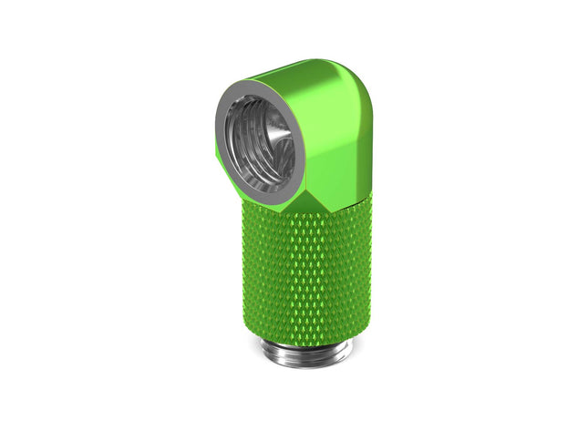 PrimoChill Male to Female G 1/4in. 90 Degree SX Rotary 20mm Extension Elbow Fitting - PrimoChill - KEEPING IT COOL Toxic Candy
