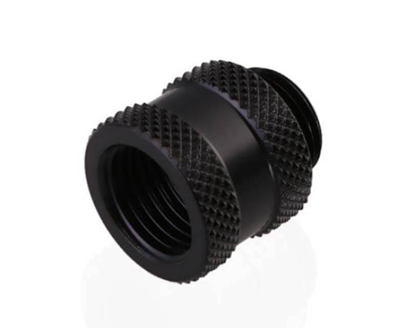 Bykski G 1/4in. Male/Female Extension Coupler - 15mm (B-EXJ-15) - PrimoChill - KEEPING IT COOL Black