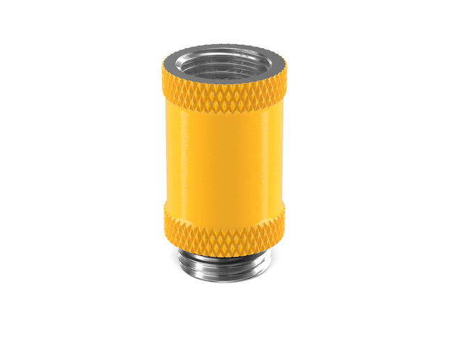 PrimoChill Male to Female G 1/4in. 25mm SX Extension Coupler - PrimoChill - KEEPING IT COOL Yellow