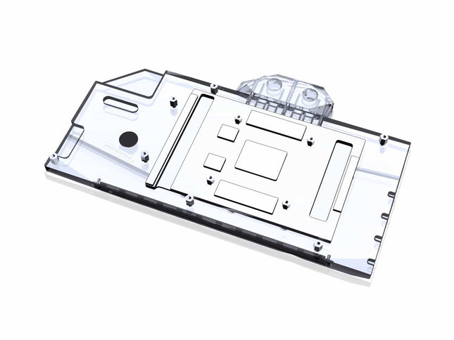Bykski Full Coverage GPU Water Block and Backplate for ASUS TUF RX 6800XT/6900XT (A-AS6900TUF-X) - PrimoChill - KEEPING IT COOL