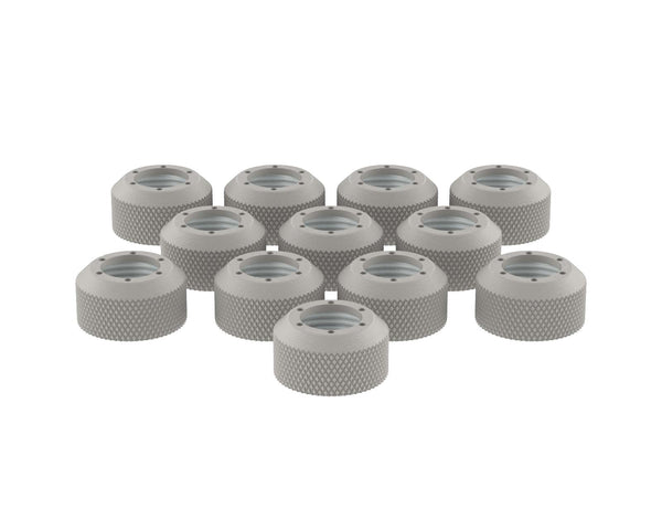 PrimoChill RSX Replacement Cap Switch Over Kit - 1/2in. - PrimoChill - KEEPING IT COOL TX Matte Silver