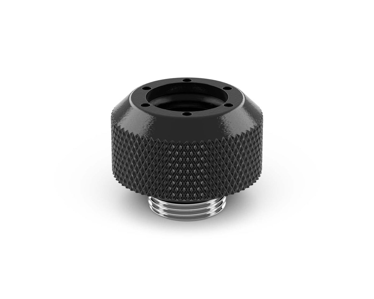 PrimoChill 1/2in. Rigid RevolverSX Series Fitting - PrimoChill - KEEPING IT COOL Satin Black