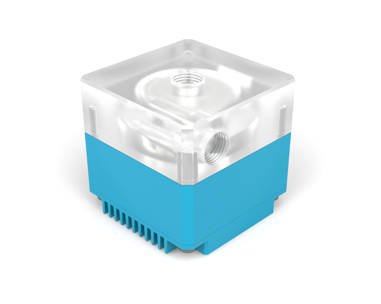 PrimoChill Enhanced SX DDC Liquid Cooling 12V Pump Kit - PWM Enabled - PrimoChill - KEEPING IT COOL Sky Blue