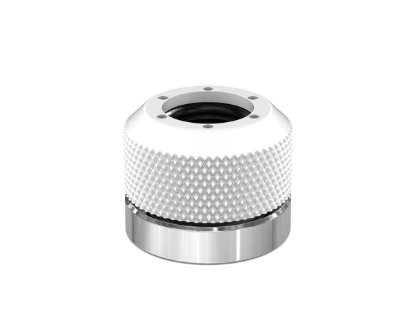 PrimoChill 1/2in. Rigid RevolverSX Series Coupler G 1/4 Fitting - PrimoChill - KEEPING IT COOL Sky White