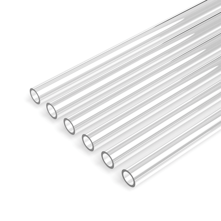 PrimoChill 1/2in. OD Rigid PETG Tube - 6 x 30in. - Clear