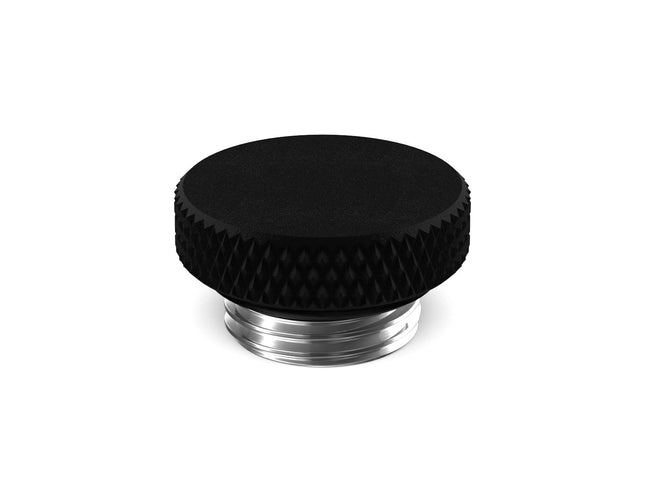 PrimoChill G 1/4in. SX Knurled Stop Fitting (No slot) - PrimoChill - KEEPING IT COOL TX Matte Black