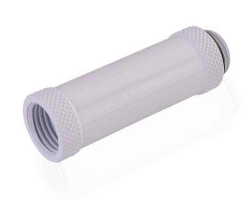 Bykski G 1/4in. Male/Female Extension Coupler - 50mm (B-EXJ-50) - PrimoChill - KEEPING IT COOL White