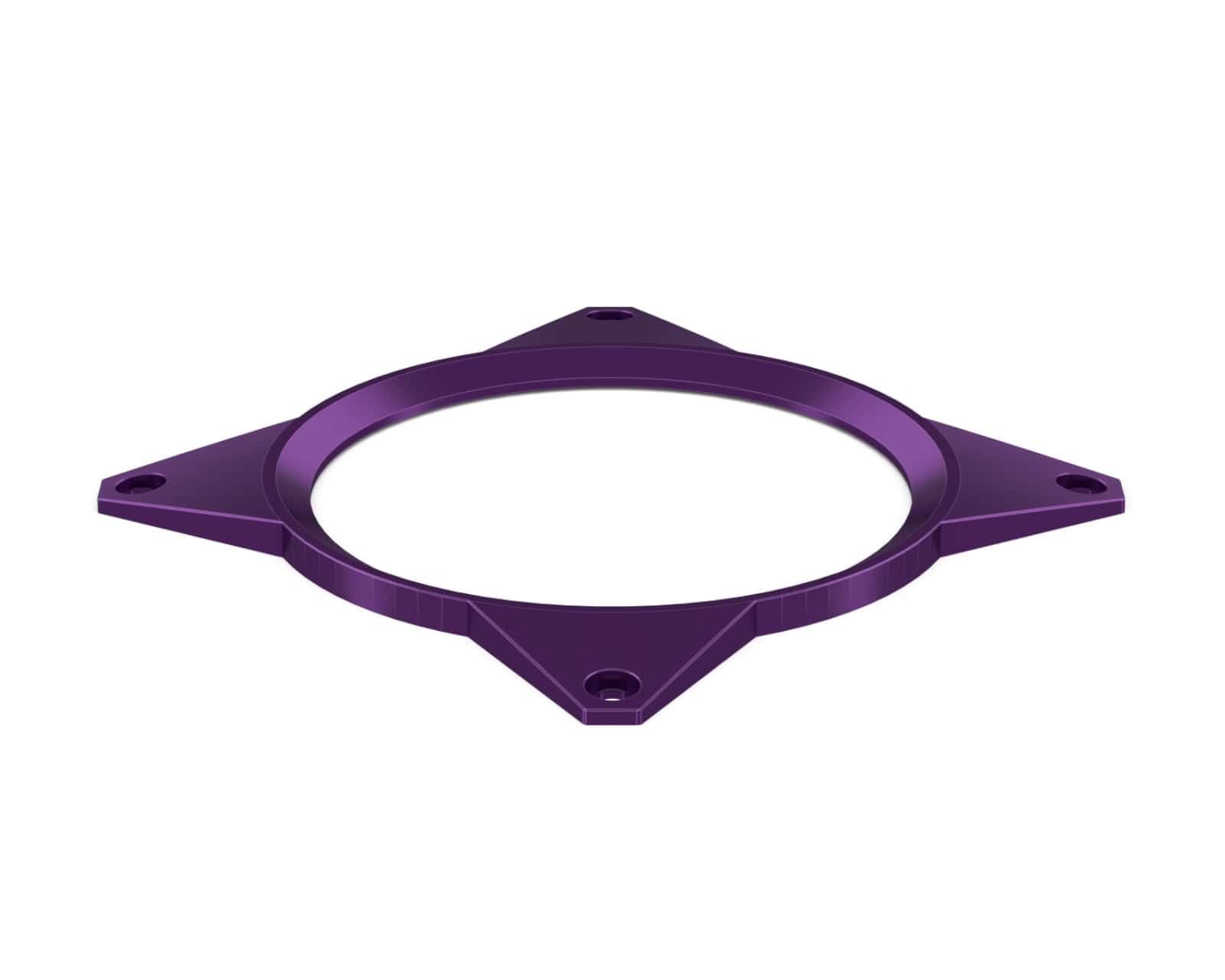 PrimoChill 120mm Aluminum SX Fan Cover - PrimoChill - KEEPING IT COOL Candy Purple