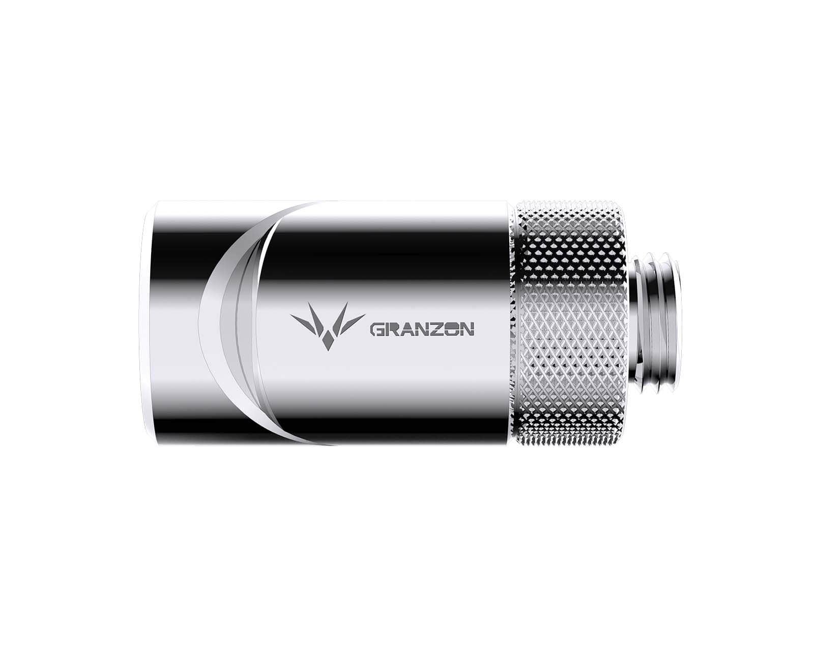 Granzon G 1/4in. Male to Female 0 - 90 Degree Multi Directional Rotary Elbow Fitting(GD-SK) - PrimoChill - KEEPING IT COOL