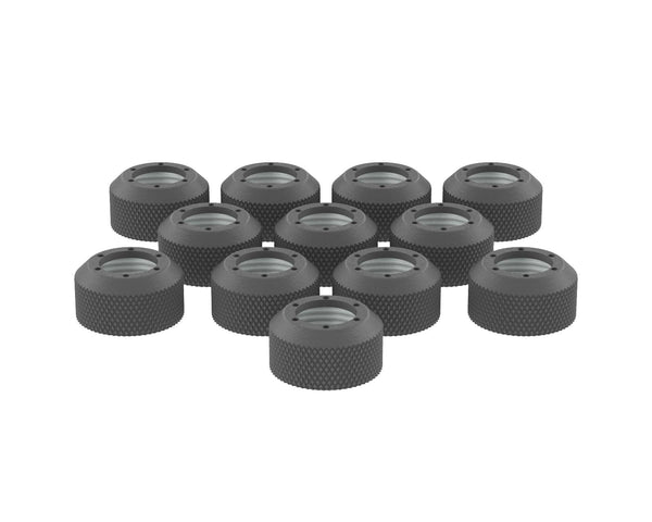 PrimoChill RSX Replacement Cap Switch Over Kit - 1/2in. - PrimoChill - KEEPING IT COOL TX Matte Gun Metal