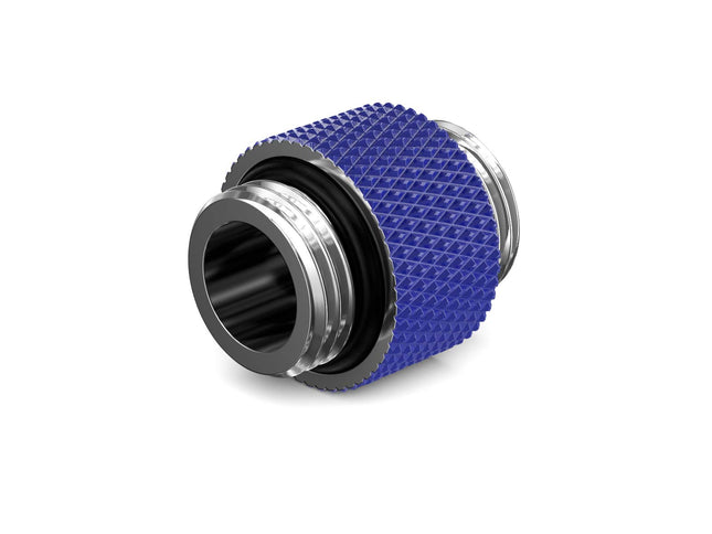 PrimoChill Dual Male G 1/4in. SX Extension Coupler - PrimoChill - KEEPING IT COOL True Blue